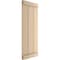 Ekena Millwork Rustic Three Board Joined Board-n-Batten Smooth Faux Wood Shutters w/End Batten, 16 1/2W x 60H, PR SHUBJE16X60SMPR - alternate 13
